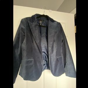 New York and Company Stretch Blue Blazer with pockets